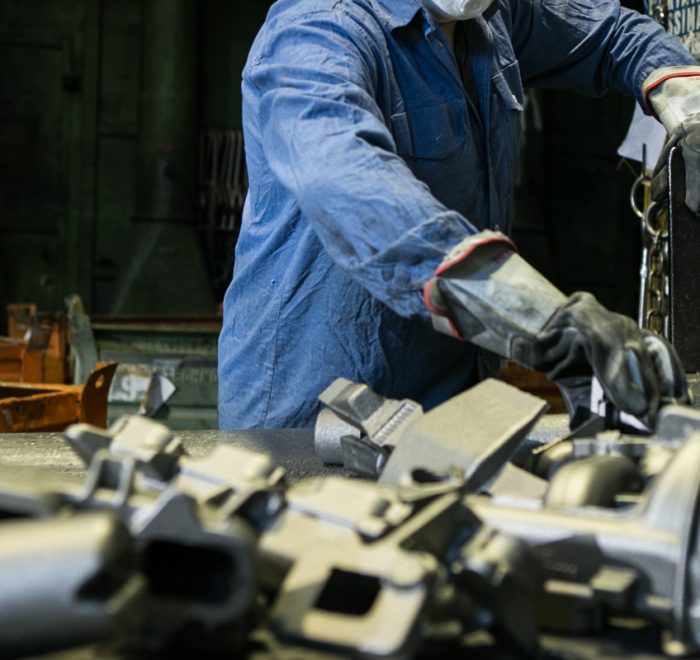 Technologies production units sandblasting
