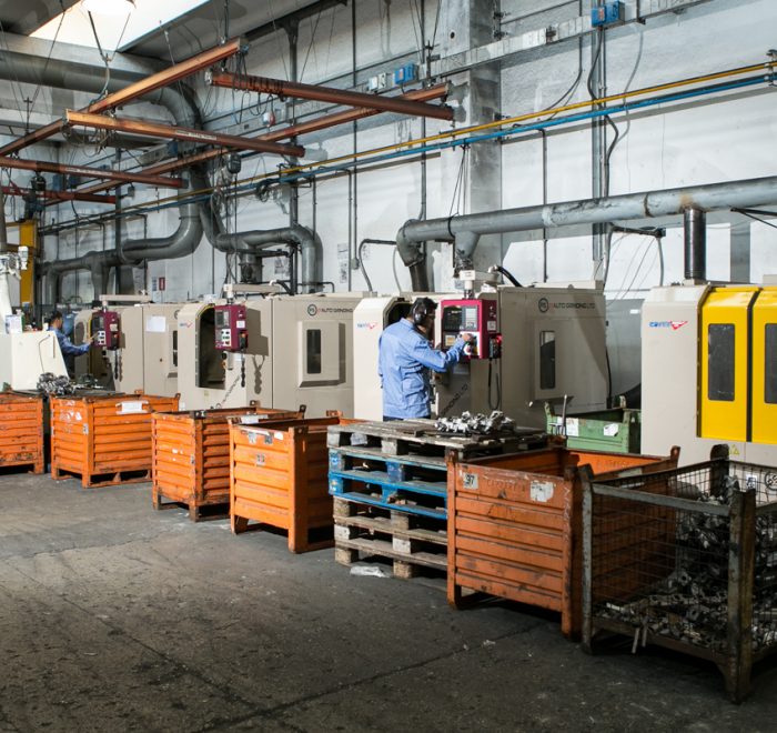 Tecnologie unità produttive reparto sbavatura