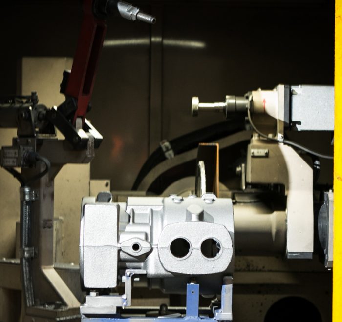 Tecnologie unità produttive reparto sbavatura